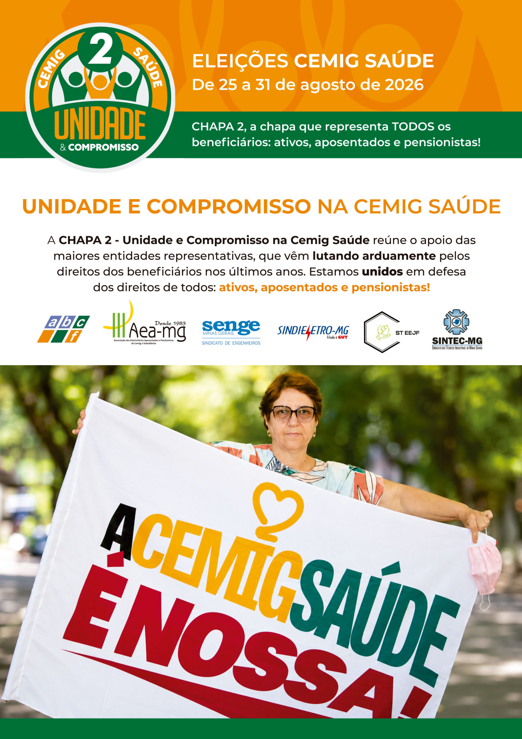 Informativo Chapa 2 - Unidade e Compromisso